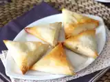 Ricetta Fagottini di pasta brick con sgombro e pomodori secchi