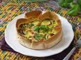 Torta salata senza pasta sfoglia: la ricetta veloce con piadina!