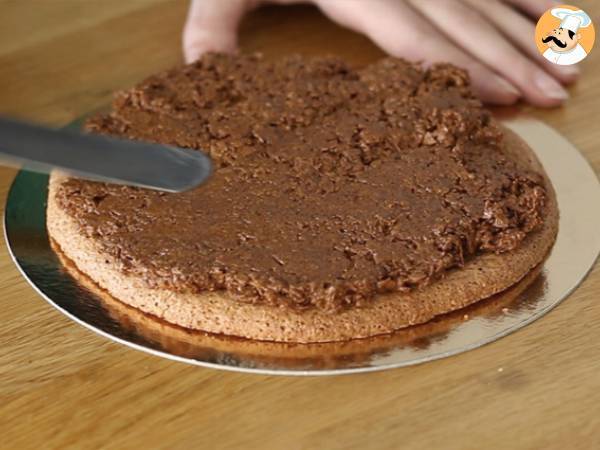 Torta reale al cioccolato - Preparazione tappa 8