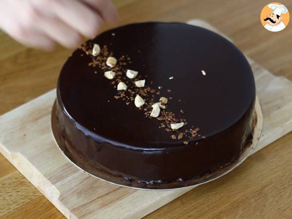 Torta reale al cioccolato - Preparazione tappa 20