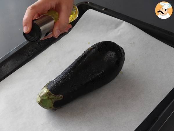 Come arrostire e sbucciare le melanzane al forno - Preparazione tappa 2
