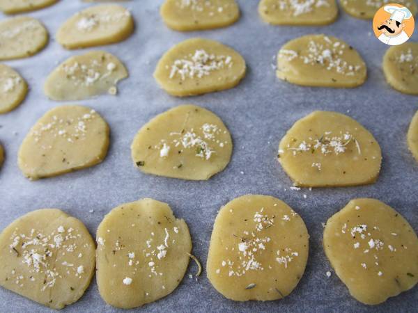 Biscotti salati parmigiano e rosmarino - Preparazione tappa 4