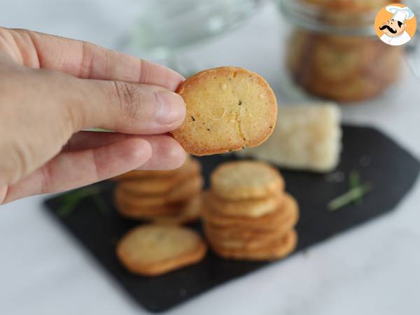 Biscotti salati parmigiano e rosmarino - Preparazione tappa 5
