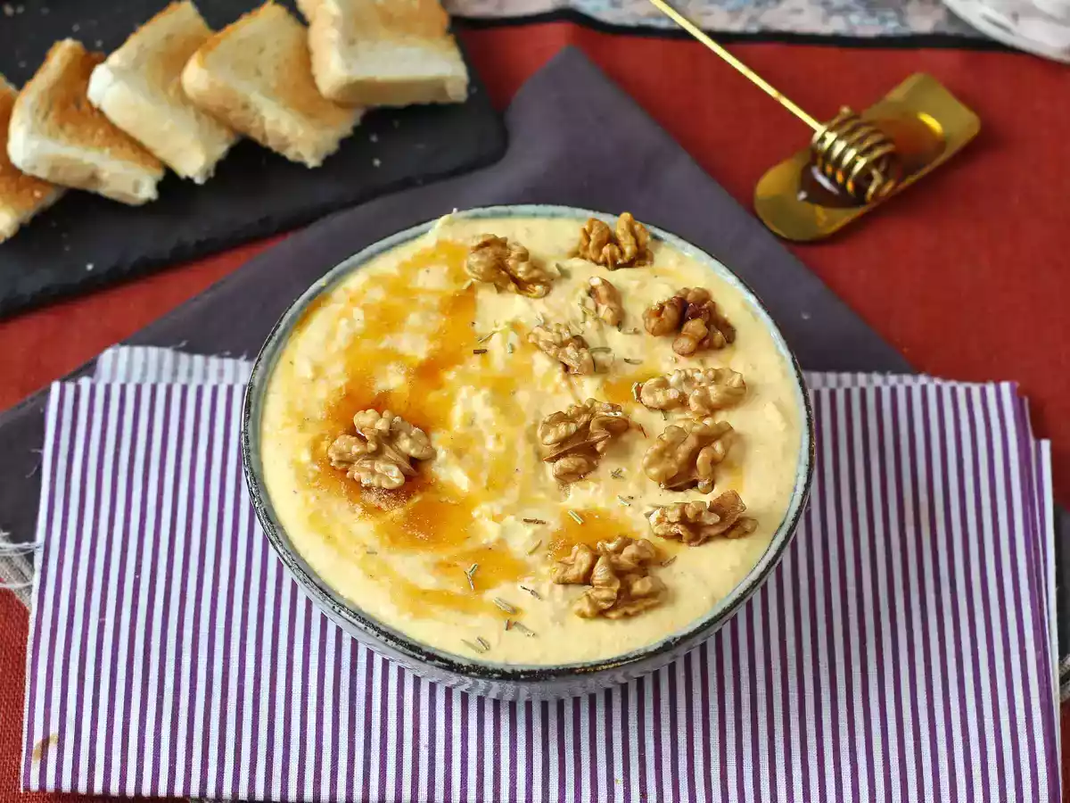 Crema di zucca, feta e miele - foto 3