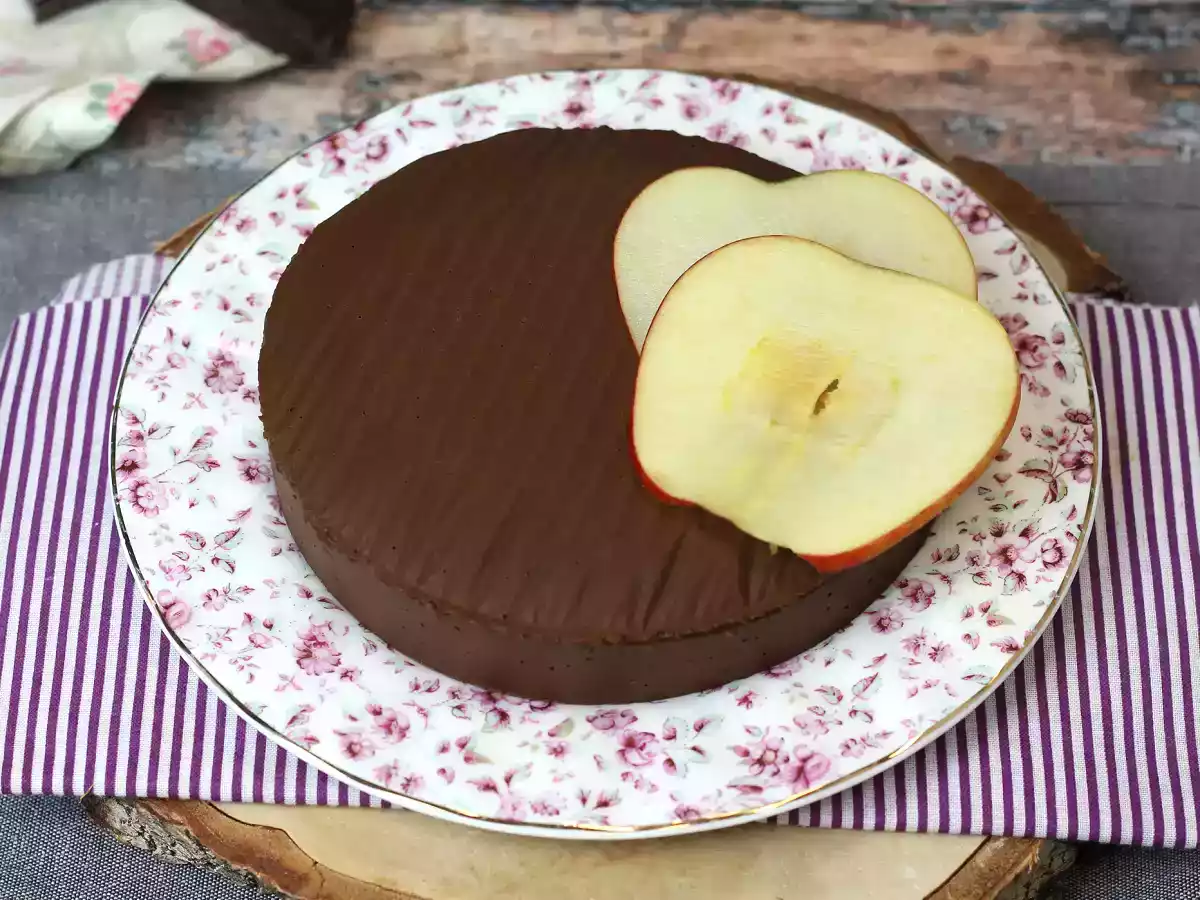 Fudge cioccolato e mele, un dessert facilissimo da preparare con soli 2 ingredienti! - foto 3